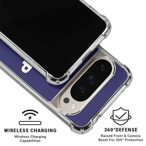Trump 2020 Blue Pixel 9/9 Pro Clear Case